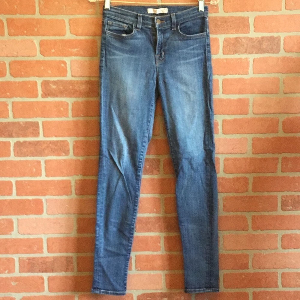 J Brand Womens Jeans Size 28 Blue Bell Skinny Made in USA